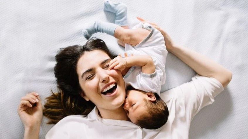 Babies Start Showing Affection with his mom showing Signs of Baby's Love and Affection