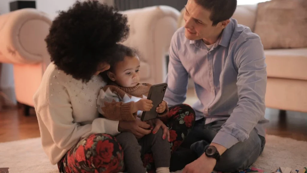 parents with child
